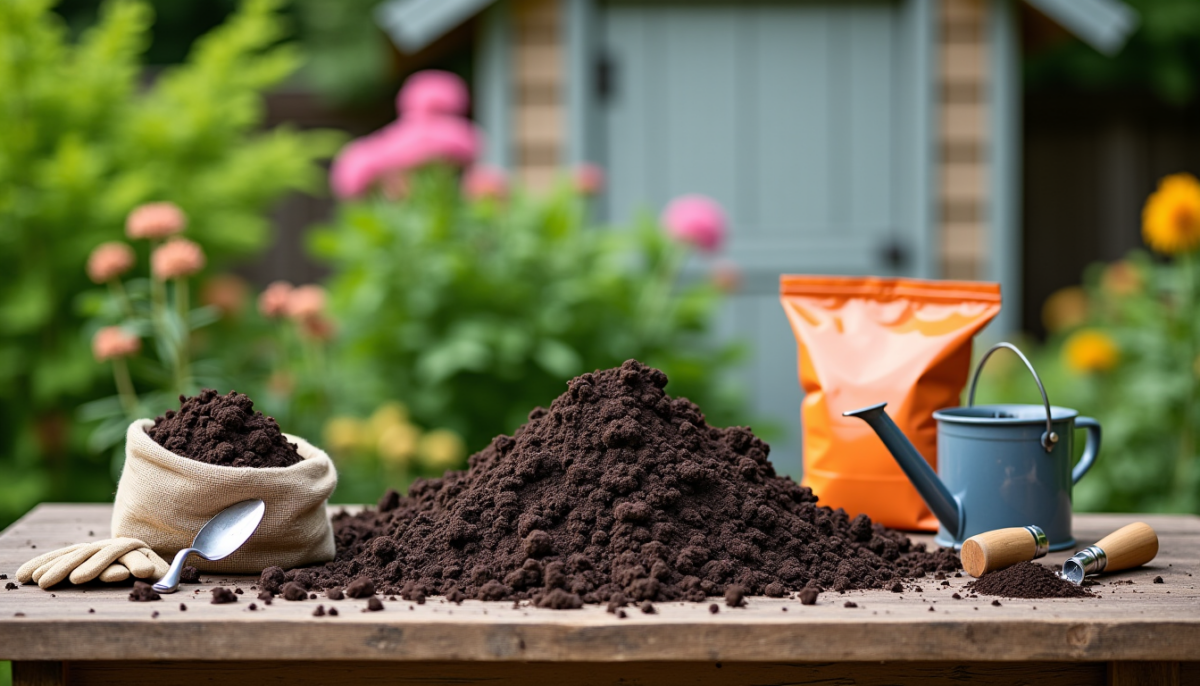 Avant de planter : terreau, amendements et outils à rassembler